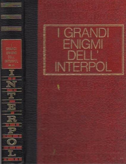 I grandi enigmi dell’Interpol - copertina