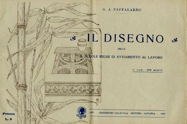 Il disegno nelle R. Scuole medie di avviamento al lavoro