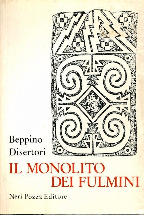 Il monolito dei fulmini - Beppino Disertori - copertina