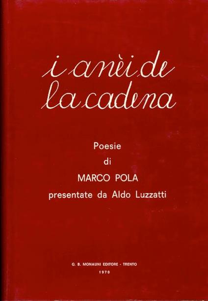 I anèi de la cadena - Marco Pola - copertina