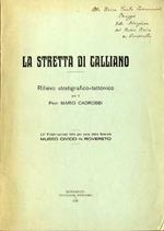 La stretta di Calliano: rilievo stratigrafico tettonico