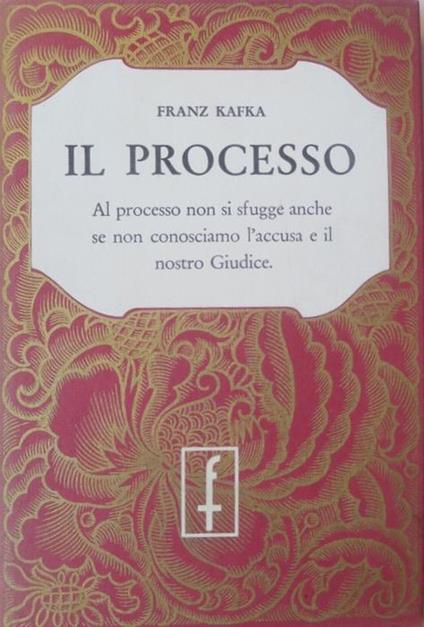 Il processo - Franz Kafka - copertina