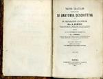 Nuovo trattato elementare di anatomia descrittiva e di preparazioni anatomiche. Seguito da un Sommario di embriologia per A. Verneuil