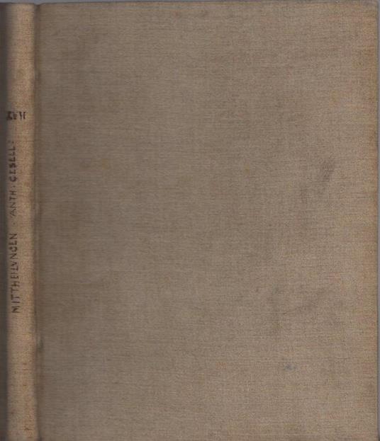 Mittheilungen der Anthropologischen Gesellschaft in Wien: XVII. Band - copertina