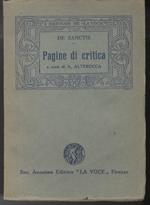 Pagine di estetica e di storia letteraria. Scelte in disegno organico e annotate da Arnaldo Alterocca con un profilo critico. I breviari de La Voce