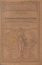 Sommario della storia d’Italia: dalle origini fino ai nostri giorni. Estratti, introduzione e note a cura di Francesco Landogna
