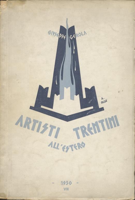Artisti trentini all’estero - Giuseppe Gerola - copertina