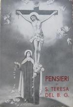 Pensieri di S. Teresa del B.G
