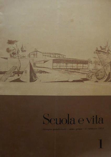 Scuola e vita: rassegna quindicinale. Fascicoli: 1-12, 14-18 - copertina
