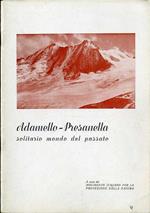 Adamello-Presanella: solitario mondo del passato. Testi di I. Gretter e B. Bonapace. Aree regionali da proteggere
