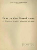 Su un caso tipico di coordinamento tra sistemazione idraulica e utilizzazione delle acque: memoria presentata all’XI Convegno nazionale degli ingegneri italiani: Milano, Politecnico, 3-4-5 novembre 1958