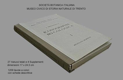 Iconographia mycologica et supplementum - Jacopo Bresadola - copertina