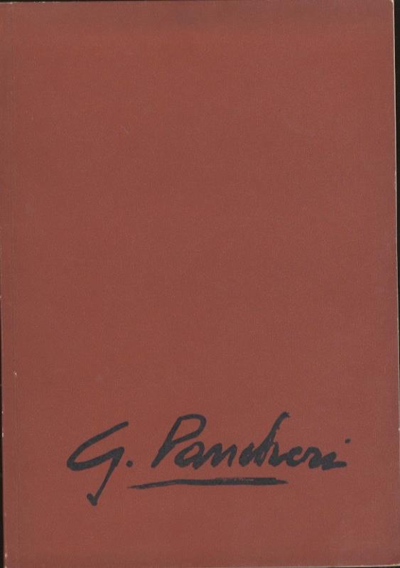 Catalogo della mostra retrospettiva di Gino Pancheri
