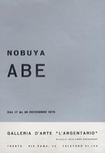 Nobuya Abe: dal 17 al 30 novembre 1970