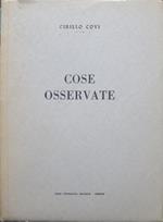 Cose osservate