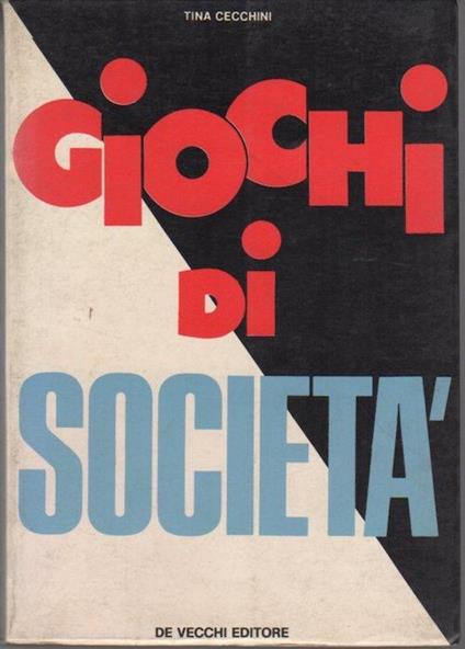 Giochi di società - Tina Cecchini - copertina