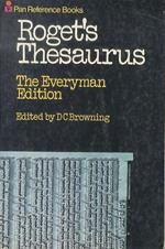 Everyman’s thesaurus of English words and phrases. By D. C. Browning. Pan reference books