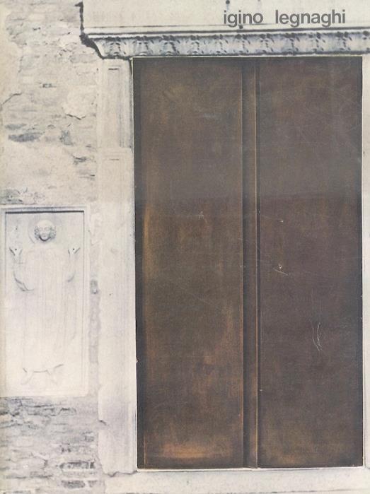 Igino Legnaghi: Camden Arts Centre, 20 june-15 july 1973 - copertina