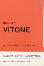 Rodolfo Vitone: dal 22 novembre al 7 dicembre 1974