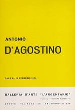 Antonio D’Agostino: dal 1 al 15 febbraio