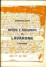 Notizie e documenti su Lavarone e dintorni