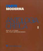 Antologia critica. Supplemento a L’arte moderna