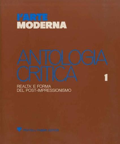Antologia critica. Supplemento a L’arte moderna - Franco Russoli - copertina
