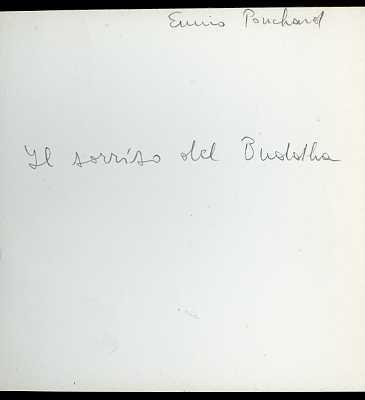 Il sorriso del Buddha