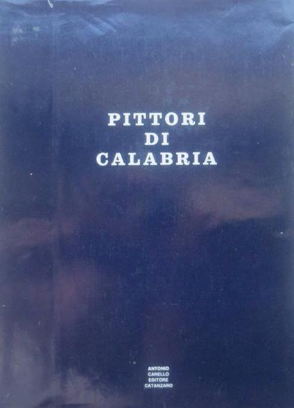 Pittori di Calabria - Mario Nuzzo - copertina