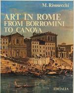 Art in Rome: from Borromini to Canova