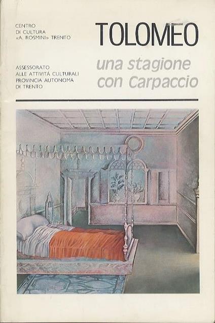 Tolomeo: una stagione con Carpaccio - copertina