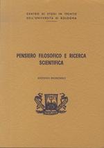Pensiero filosofico e ricerca scientifica