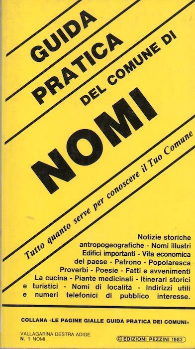 Guida pratica del comune di Nomi: tutto quanto serve per conoscere il tuo comune - Gioacchino Raffaelli - copertina