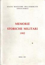 Memorie storiche militari: 1982