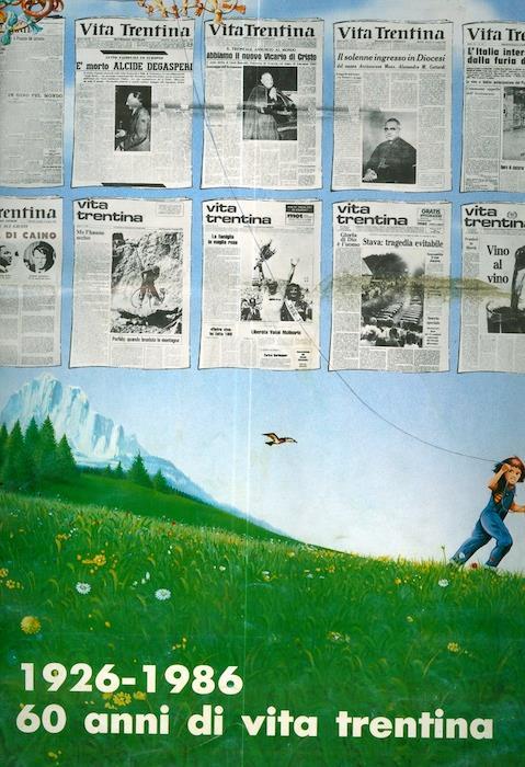 60 anni di Vita trentina: 1926-1986. Suppl. a: Vita trentina. N. 50 (1986) - copertina