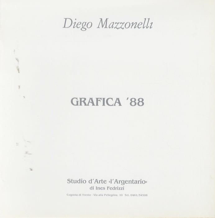 Diego Mazzonelli: grafica ’88