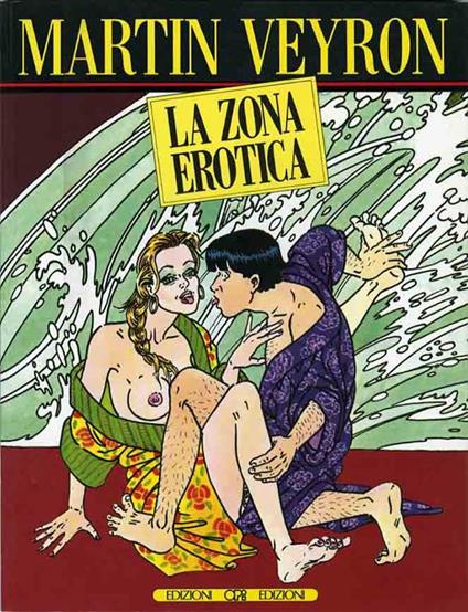 La zona erotica - Martin Veyron - copertina