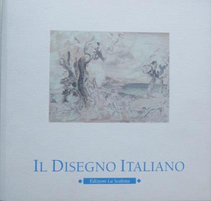 Il disegno italiano: acquerelli, disegni, gouaches, pastelli e tempere: catalogo 15, 1995-1996 - copertina