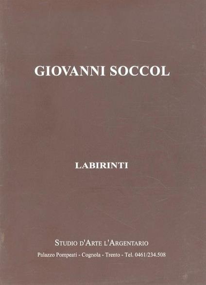Giovanni Soccol: maggio-giugno 1995 - copertina
