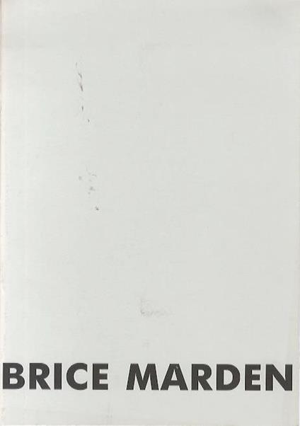 Brice Marden: Le incisioni per Rexroth - copertina