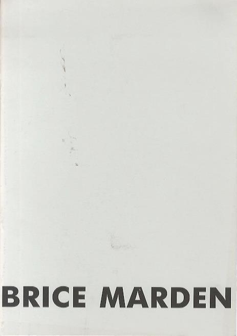 Brice Marden: Le incisioni per Rexroth - copertina