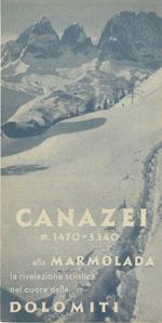 Canazei alla Marmolada: m. 1470. 3340. La rivelazione sciistica nel cuore delle Dolomiti