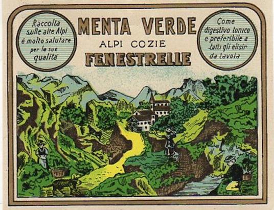 Menta verde: Alpi Cozie: Fenestrelle - copertina