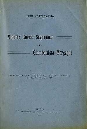 Raccolta di opere - Luigi Messedaglia - copertina