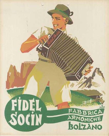 Fabbrica armoniche: Fidel Socin: Bolzano. Armoniche Bolzano - copertina