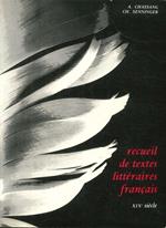 Recueil des Textes Litteraires Francais XIX siècle