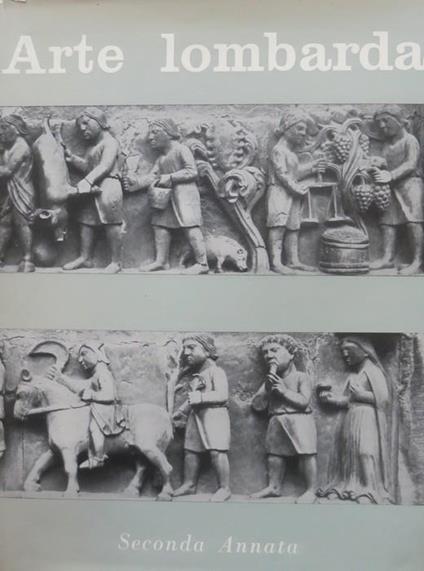 Arte lombarda: rivista di storia dell’arte: annata seconda - copertina
