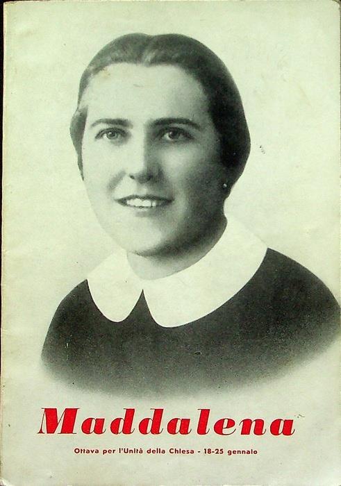 Maddalena: ottava per l’unita della Chiesa, 18-25 gennaio - copertina