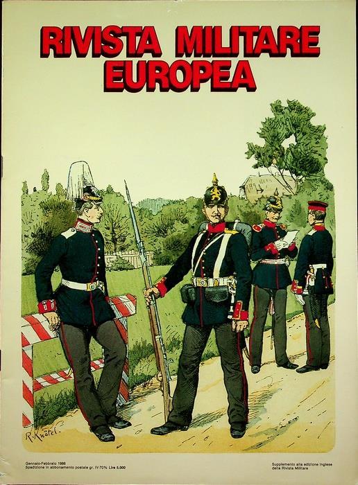 Rivista militare europea: Germania - Deutschland - Germany - copertina