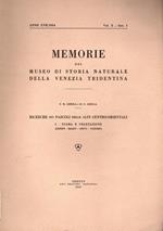 Ricerche sui pascoli delle Alpi centro-orientali: 1.1: Flora e vegetazione: (Lessini - Baldo - Stivo - Pasubio) Estr. originale da: Memorie del Museo di storia naturale della Venezia tridentina. A. 16 (1954), v. 10, fasc. 1